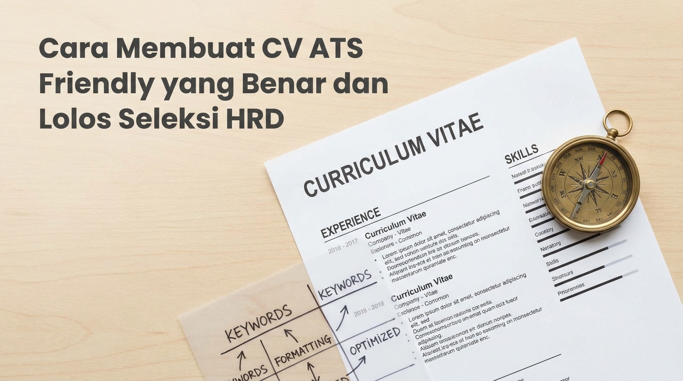 Cara Membuat CV ATS Friendly yang Benar dan Lolos Seleksi HRD