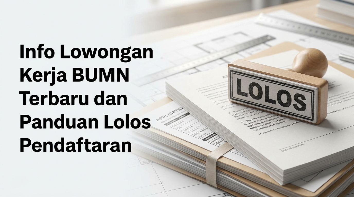 Info Lowongan Kerja BUMN Terbaru dan Panduan Lolos Pendaftaran