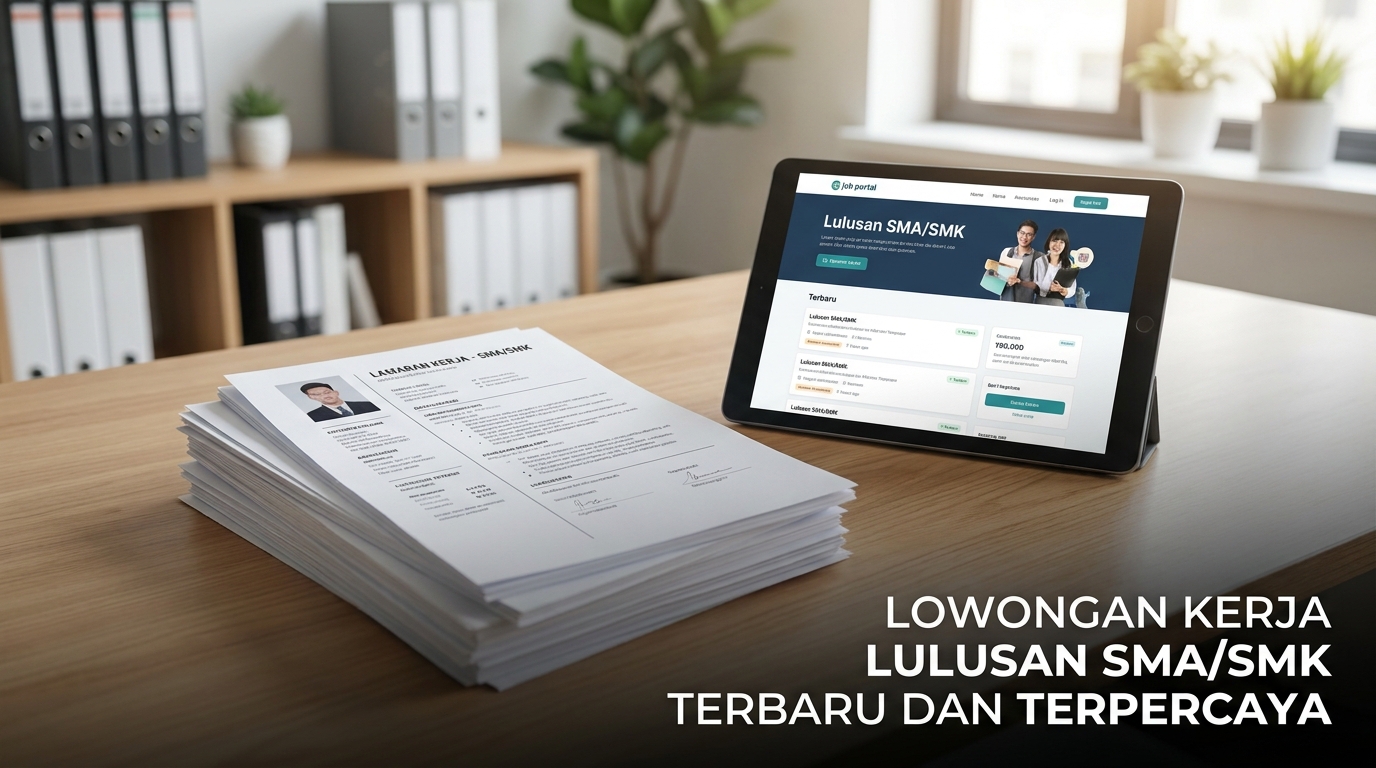 Lowongan Kerja Lulusan SMA/SMK Terbaru dan Terpercaya